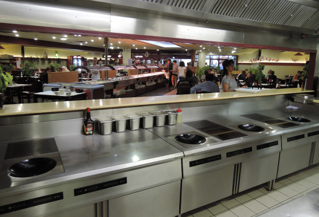 image du buffet wok du restaurant Thaï Express